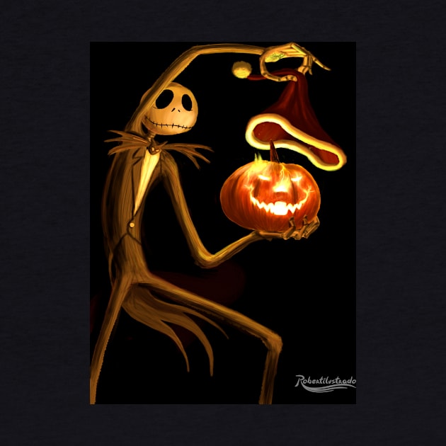 Christmas or Halloween Jack Skellington? by Robertilustrado